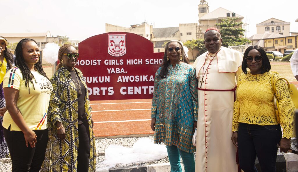 Family, Friends, Mentees commission Sports Centre in honour of Ibukun Awosika at 60