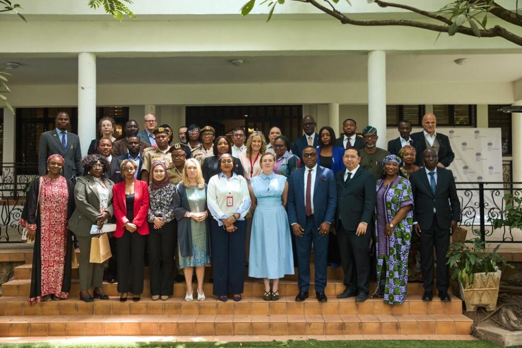 Group Photo_Deputy High Commissioner Gill Lever with Represntatives of NATIP_IOM_Thailand Embassy_Nigeria Immigration Service and National Cybersecurity Coordination Centre