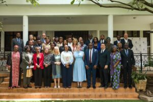 Group Photo_Deputy High Commissioner Gill Lever with Represntatives of NATIP_IOM_Thailand Embassy_Nigeria Immigration Service and National Cybersecurity Coordination Centre