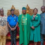 *AARE ADETOLA EMMANUELKING, THE NATIONAL GOLDEN PATRON PCRC, HOSTS OGUN CP ON SECURITY SUMMIT IN REMOLAND*