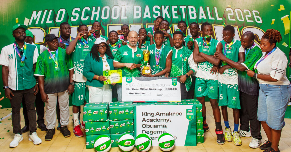 King Amakree Academy and GSS Gboko Claim First-Ever National Titles at the 26th MILO Basketball Championship. 