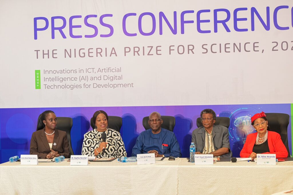 The Nigeria Prize fro Science Press Conference (1)