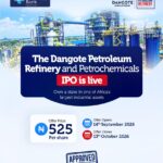  *KEYSTONE BANK NAMED RECEIVING AGENT FOR DANGOTE REFINERY PUBLIC OFFER, OPENS SUBSCRIPTION ACCESS TO INVESTORS* 